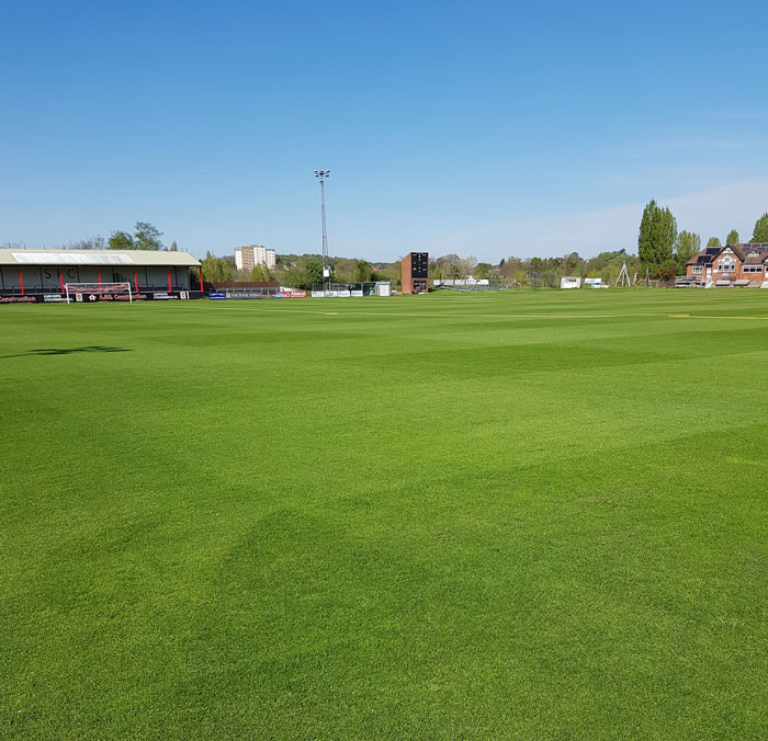 Stourbridge FC has praised Limagrain’s MM60 grass seed.